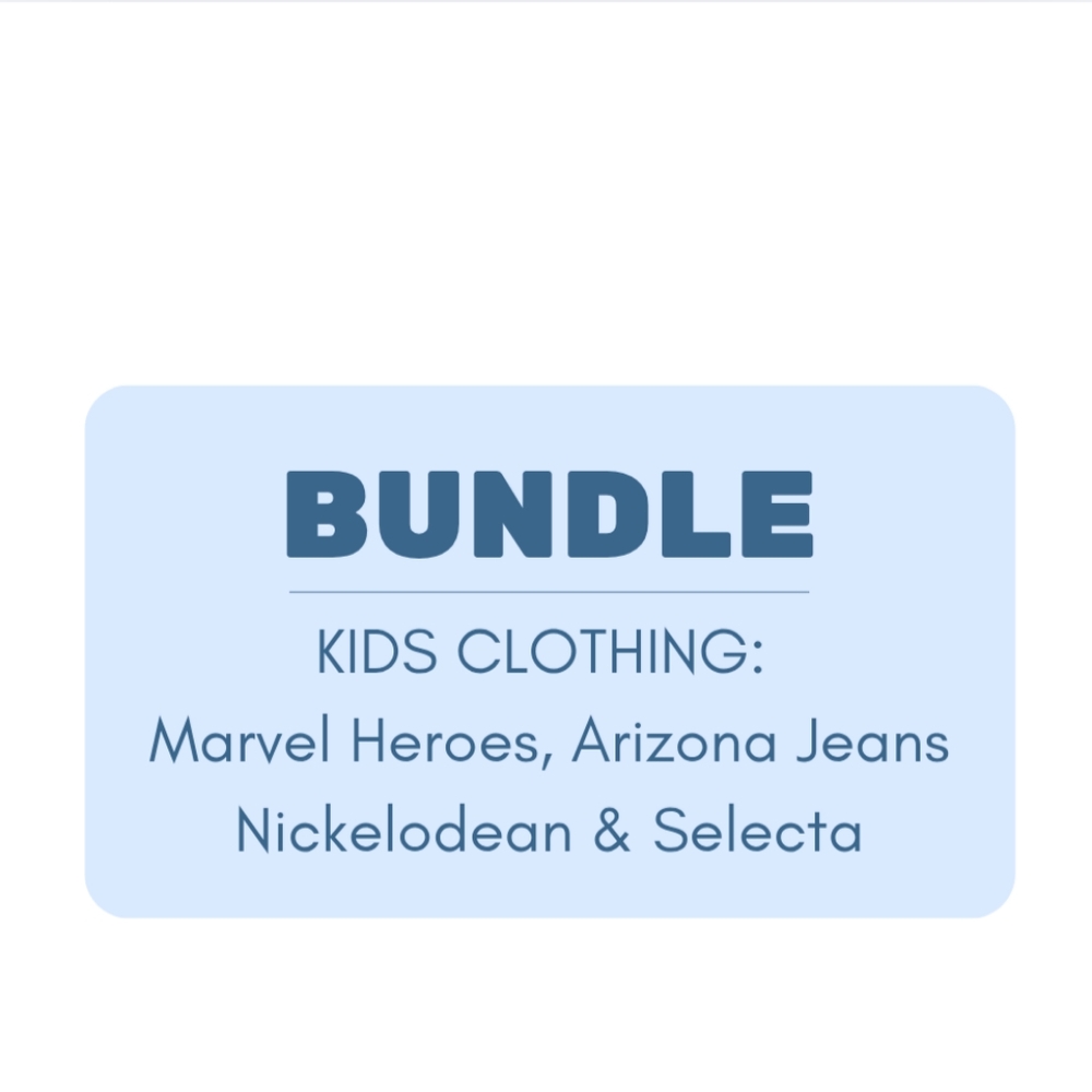 BUNDLE | (4) Marvel Heroes, Arizona Jeans, Nickelodeon & Selecta
